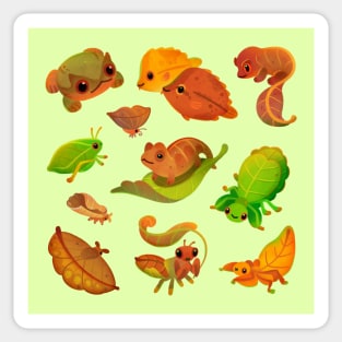 Leaf mimic Sticker